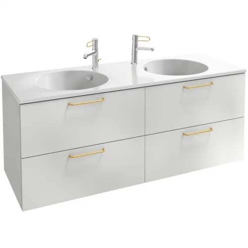 Тумба белый матовый 140 см Jacob Delafon Odeon Rive Gauche EB2526-R8-M49