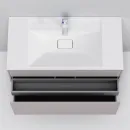 Тумба с раковиной серый матовый 100,8 см Am.Pm Inspire 2.0 M50AFHX1003EGM + M50AWPX1001WG