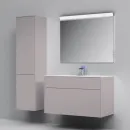 Тумба с раковиной серый матовый 100,8 см Am.Pm Inspire 2.0 M50AFHX1003EGM + M50AWPX1001WG