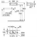 Раковина 36,9x17,9 см Grohe Euro Ceramic 3932700H