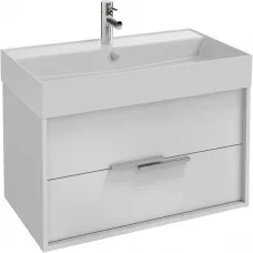 Тумба белый/белый глянец 79,9 см Jacob Delafon Vivienne EB1507-N18-G1C