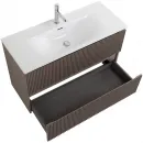 Тумба под раковину BelBagno Uno UNO-MINI-1000-2C-SO-СO 100 см, подвесная, бежевый матовый