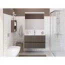 Тумба под раковину BelBagno Uno UNO-MINI-1000-2C-SO-СO 100 см, подвесная, бежевый матовый