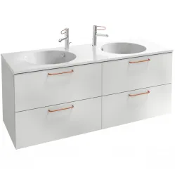 Тумба белый матовый 140 см Jacob Delafon Odeon Rive Gauche EB2526-R7-M49