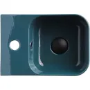 Раковина Plumberia Selection IXO XO2535FPL 25x35 см, рукомойник, сине-зеленый глянец