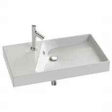 Раковина подвесная, гладкая нижняя поверхность 80x46 см Jacob Delafon Rythmik EXO112-Z-00