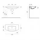 Раковина 100x52 см GSI Norm 8643111