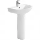 Раковина Aquatek AQ5420-00 55x44 см, подвесная, белый