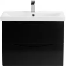 Тумба Nero Lucido 56,4 см BelBagno Marino MARINO-CER-600-2C-SO-NL-P