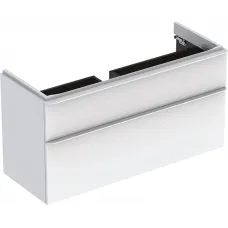 Тумба белый глянец 118,4 см Geberit Smyle Square 500.355.00.1