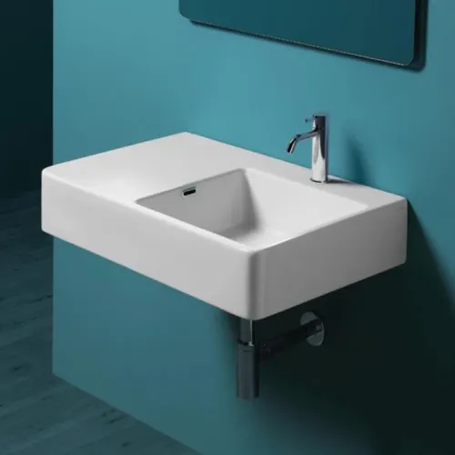 Раковина 75x45 см Simas Lavabi d'arredo QU75D*1 bi