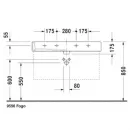 Раковина 100x47 см Duravit Vero 0454100000