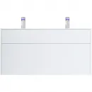 Тумба с раковиной белый матовый 120,8 см Am.Pm Inspire 2.0 M50AFHX1203WM + M50AWPC1201WG