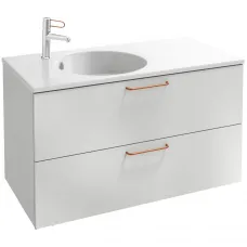 Тумба белый матовый 100 см Jacob Delafon Odeon Rive Gauche EB2524-R7-M49