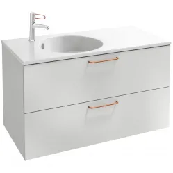 Тумба белый матовый 100 см Jacob Delafon Odeon Rive Gauche EB2524-R7-M49