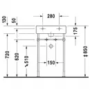 Раковина 50x47 см Duravit Vero 0454500000