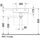 Раковина 50x47 см Duravit Vero 0454500000