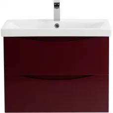 Тумба Bordo Lucido 66,4 см BelBagno Marino MARINO-CER-700-2C-SO-BRDL-P