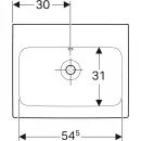 Раковина 60x48,5 см Geberit iCon 124063000