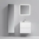 Тумба с раковиной белый глянец 61 см Am.Pm Spirit V2.0 M70AFHX0602WG + M70AWCC0602WG