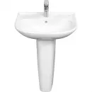 Раковина Roca Access ZRU9307609 55x42 см подвесная, белый