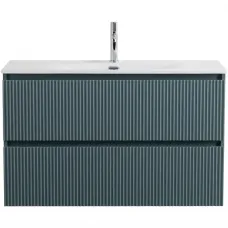 Тумба под раковину BelBagno Uno UNO-MINI-1000-2C-SO-AO 100 см, подвесная, голубой матовый
