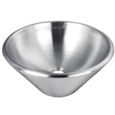 Раковина 42,6x42,6 см матовый хром Nofer Wash 13060.S