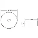 Раковина 36x36 см BelBagno BB1357