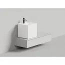Раковина-чаша Salini S-Stone Armonia Square Top 03 130523TM 45x45 см, накладная, белый матовый