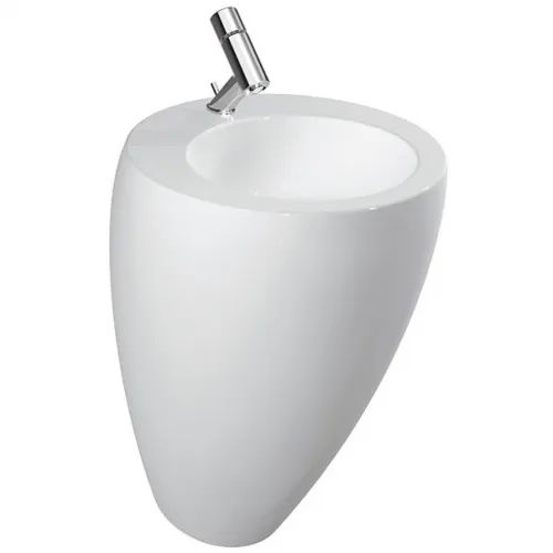 Раковина, объединенная с пьедесталом 52 см Laufen Alessi One 8.1197.1.400.104.1