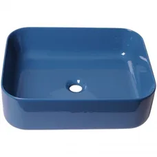 Раковина-чаша Plumberia Selection IXO XO5038BD 50x38 см, накладная, синий глянец