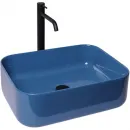 Раковина-чаша Plumberia Selection IXO XO5038BD 50x38 см, накладная, синий глянец