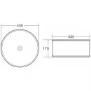 Раковина 45x45 см BelBagno BB1383