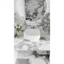 Раковина-чаша Salini S-Sense Oriente Bowl 1109102M 45x40,5 см, накладная, белый матовый