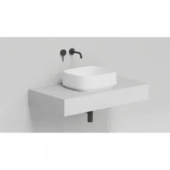 Раковина-чаша Salini S-Sense Oriente Bowl 1109102G 45x40,5 см, накладная, белый глянец