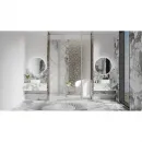 Раковина-чаша Salini S-Sense Oriente Bowl 1109102G 45x40,5 см, накладная, белый глянец