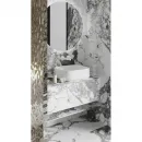 Раковина-чаша Salini S-Sense Oriente Bowl 1109102G 45x40,5 см, накладная, белый глянец