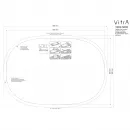 Раковина 56x39 см Vitra Frame 5652B403-0016