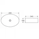 Раковина 48x34 см BelBagno BB1085