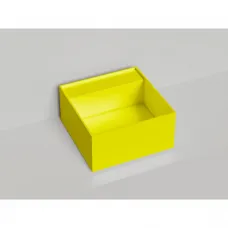Раковина-чаша Salini S-Sense Armonia Square Top 02 130512TGF 45x45 см, накладная, покраска по RAL глянец полностью