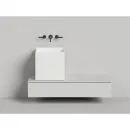 Раковина-чаша Salini S-Sense Armonia Square 03 130513G 45x45 см, накладная, белый глянец