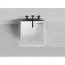 Раковина-чаша Salini S-Sense Armonia Square 03 130513G 45x45 см, накладная, белый глянец