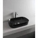Раковина 65x41,5 см Artceram Ghost GHL002 03 00 nero lucido*0