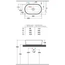 Раковина 60x35 см Globo Forty3 FO061.BI