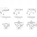 Раковина-чаша 40 см белый Vitra Water Jewels 4334B003-1361