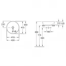 Раковина-чаша 43x43 см Villeroy & Boch Artis 417943R1