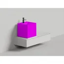 Раковина-чаша Salini S-Sense Armonia Square Top 03 130513TGF 45x45 см, накладная, покраска по RAL глянец полностью