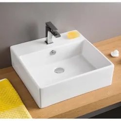 Раковина 50x48 см Artceram Quadro QUL002 01 00 bi