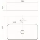 Раковина 50x42 см Aquatek AQ3231-00