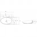 Раковина 49x31 см Abber Bequem AC2107BS